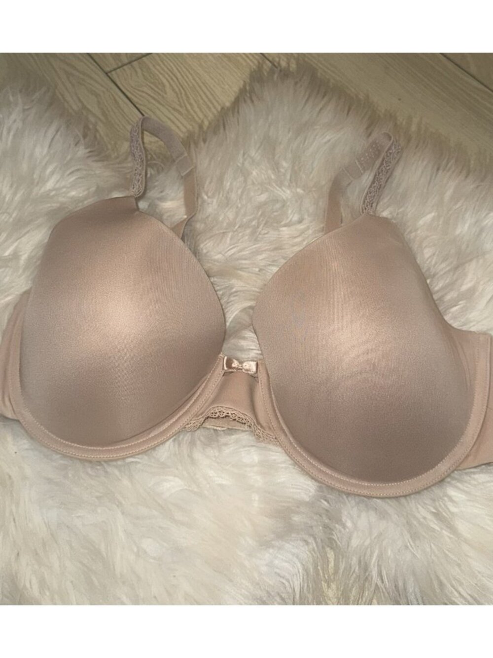 Maidenform Self Expressions SE1186 Womens Perfect Lift Push Up Bra UW 40DD Beige